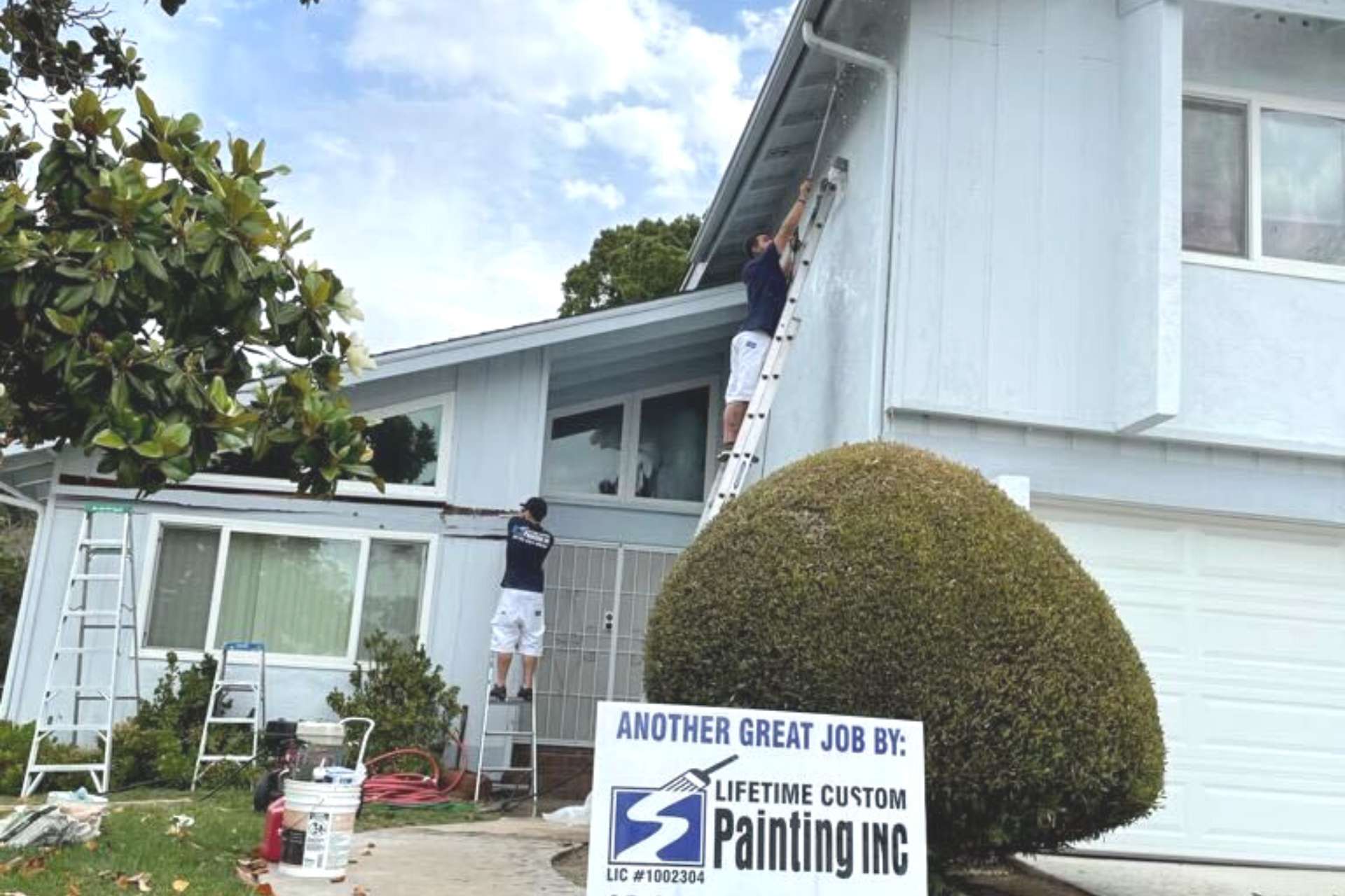 painting your home exterior
