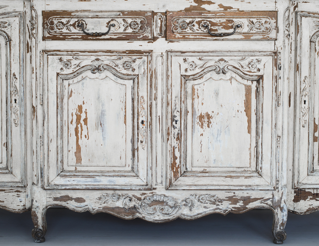 cabinet painting project